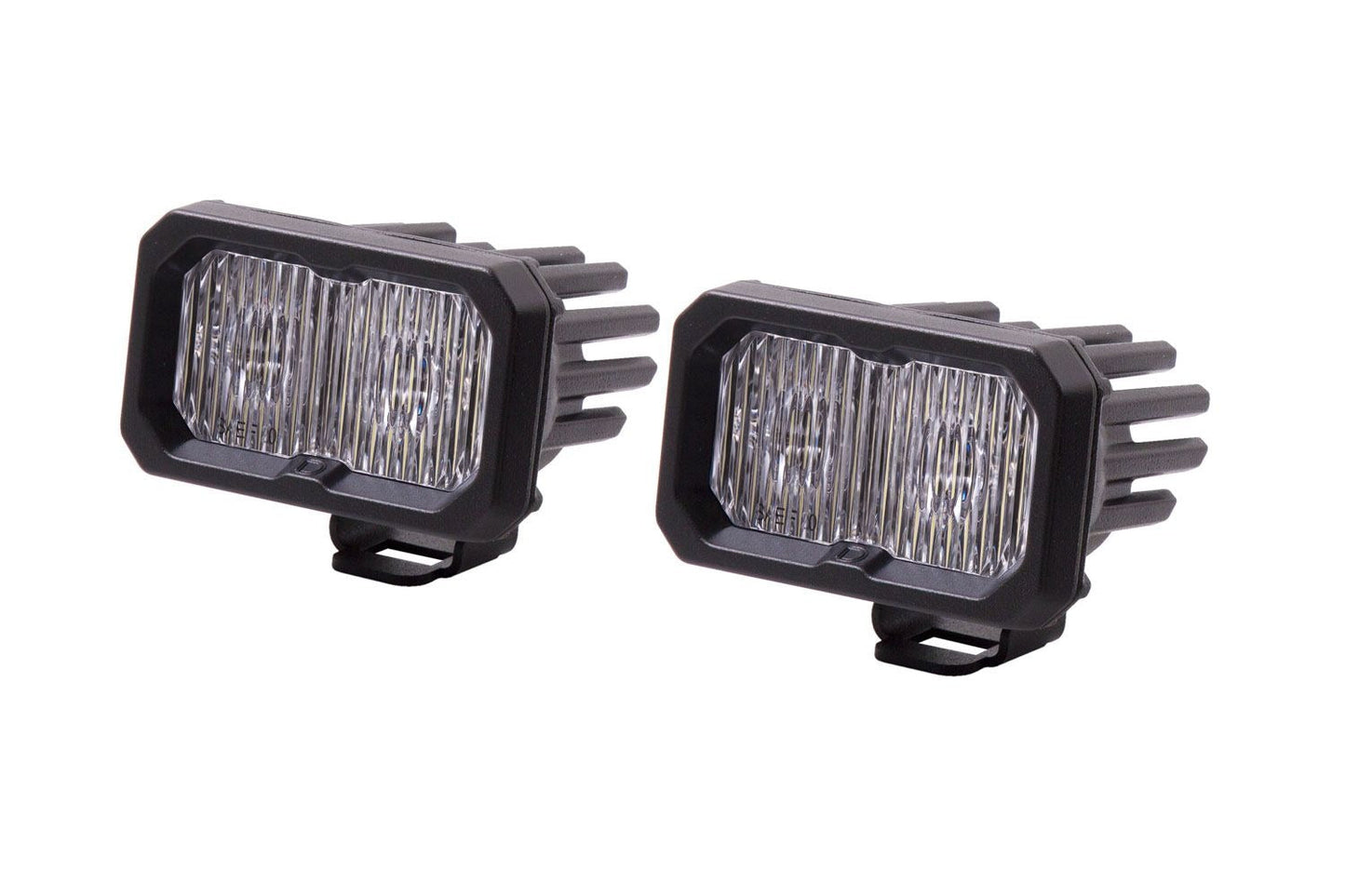 Diode Dynamics SSC2 Stage Series 2" PRO White Standard LED Pod (pair) (BACKLIT)