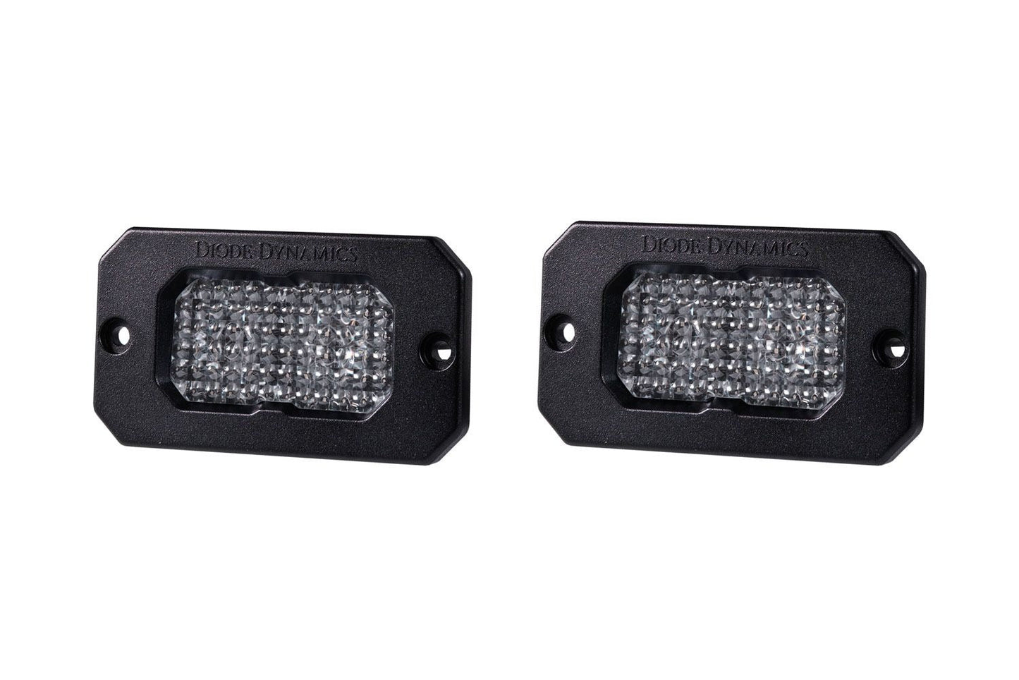 Diode Dynamics Stage Series 2" White Sport Flush Mount LED Pod (pair)