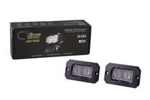 Diode Dynamics Stage Series 2" White Sport Flush Mount LED Pod (pair)