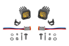 Diode Dynamics Stage Series C1 SSC1 Yellow Sport/Pro/SAE Standard LED Pod (Pair)
