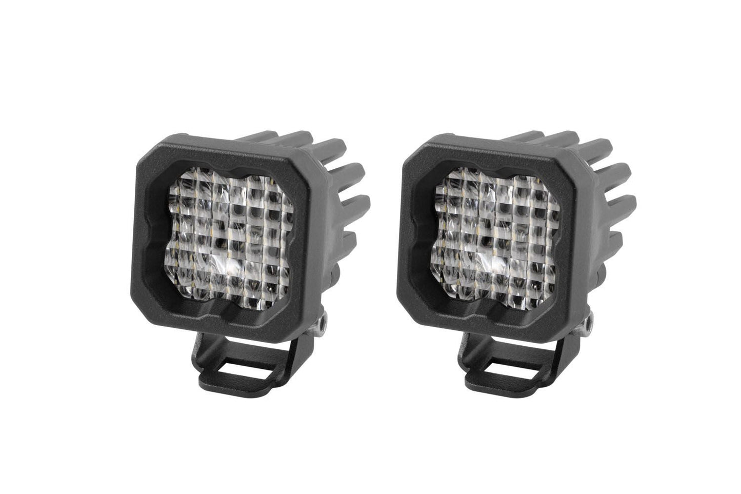 Diode Dynamics Stage Series C1 SSC1 White Pro Standard LED Pod Light (Pair)
