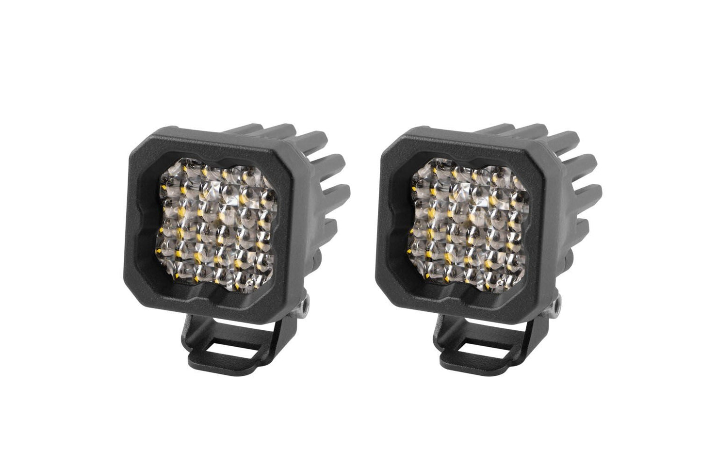 Diode Dynamics Stage Series C1 SSC1 White Pro Standard LED Pod Light (Pair)