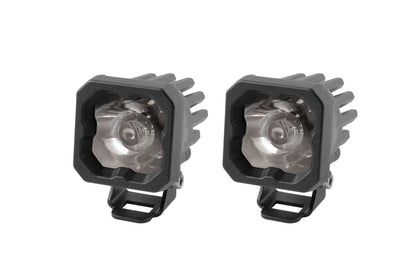 Diode Dynamics Stage Series C1 SSC1 White Sport Standard LED Pod (pair)