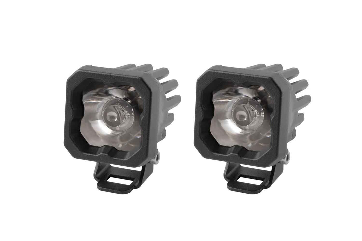 Diode Dynamics Stage Series C1 SSC1 White Pro Standard LED Pod Light (Pair)