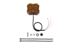 Diode Dynamics Stage Series Single-Color LED Rock Light, Amber Hookup (one) - DD7430