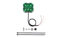 Diode Dynamics Stage Series Single-Color LED Rock Light, Green Hookup (one) - DD7432