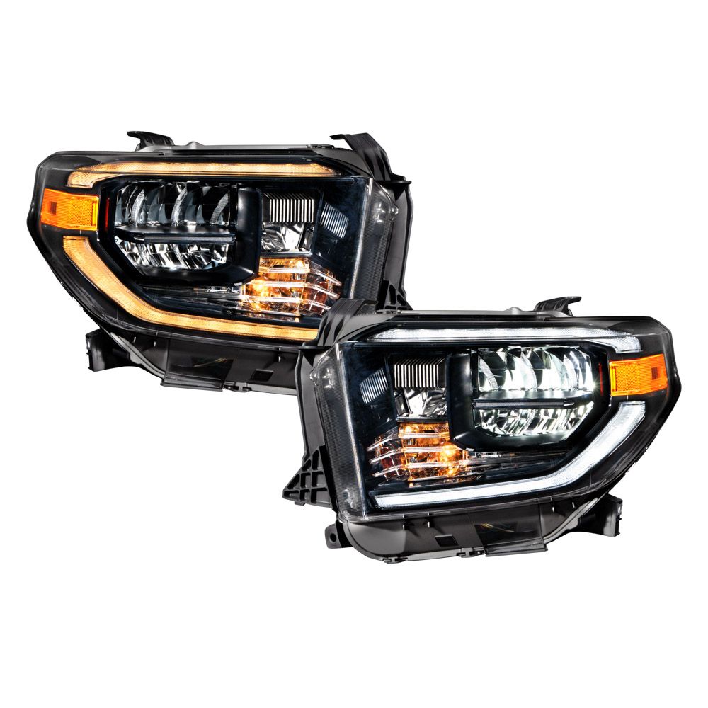 2014-2021 Toyota Tundra LED Reflector Headlights Pair Form Lighting - FL0002