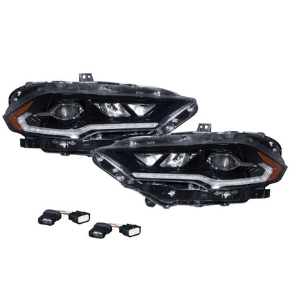 2018-2023 Ford Mustang LED Headlights Pair Form Lighting - FL0009