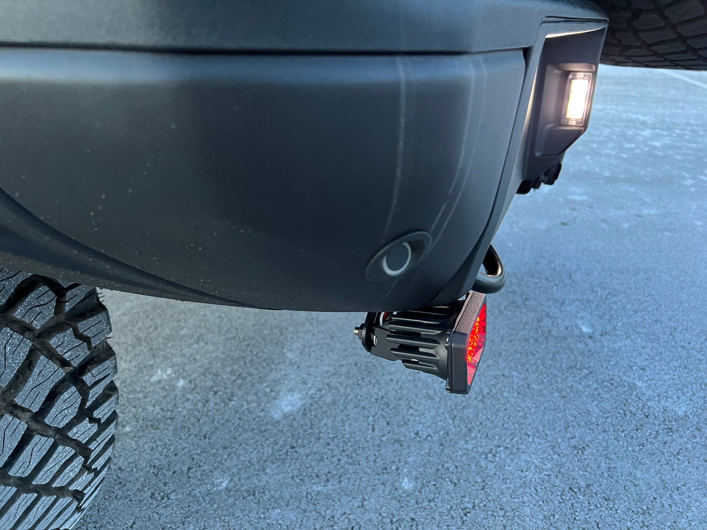 SPV Parts 2021-2025 Ford Bronco Rear Diode Dynamics SS2 Series Reverse Light Kit (No Drill) Red Backlight Rear LED