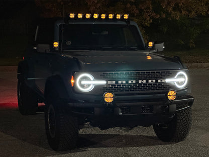 SPV Parts 2021+ Ford Bronco Roof Line HIGH Mount Kit (Multi-Fitment w/ optional Cross-mount)