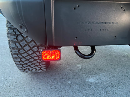 SPV Parts 2021-2025 Ford Bronco Rear Diode Dynamics SS2 Series Reverse Light Kit (No Drill) Red Backlight Rear LED