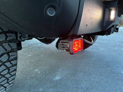 SPV Parts 2021-2025 Ford Bronco Rear Diode Dynamics SS2 Series Reverse Light Kit (No Drill) Red Backlight Rear LED