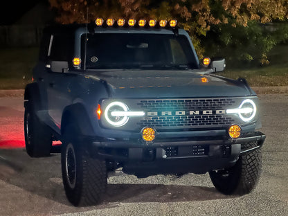SPV Parts 2021+ Ford Bronco Roof Line HIGH Mount Kit (Multi-Fitment w/ optional Cross-mount)