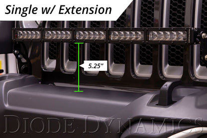 2020-2025 Jeep Gladiator Bumper LED Lightbar Kit