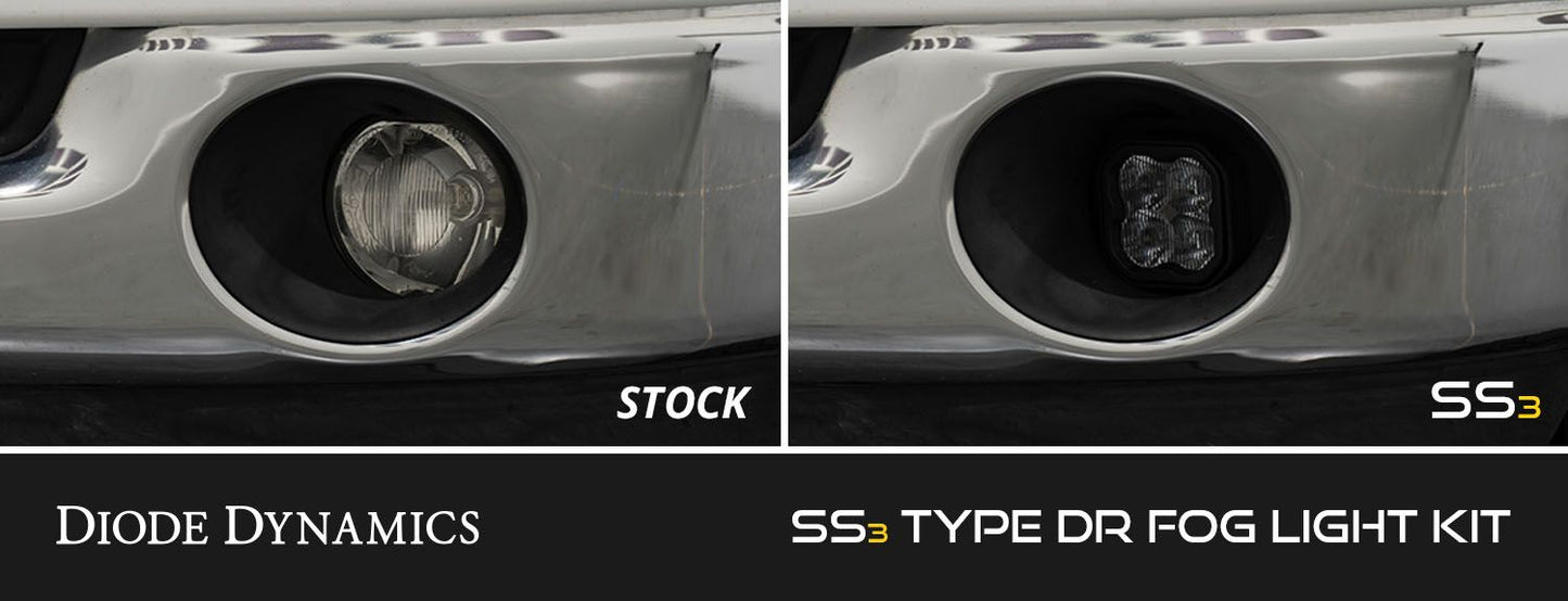 SS3 SAE Type DR Fog Light Kit - Dodge Ram / Durango