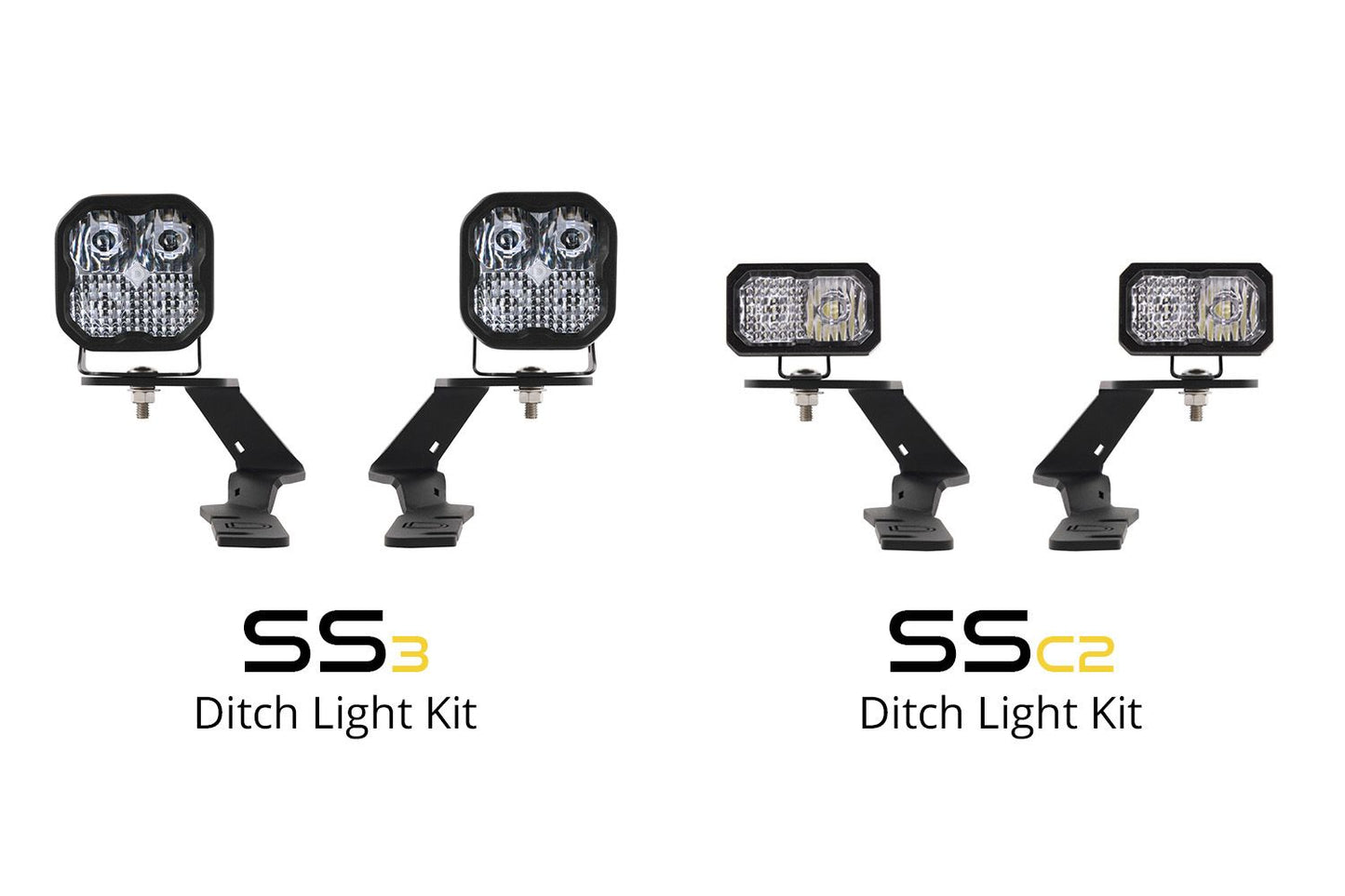 Stage Series Backlit Ditch Light Kit for 2019-2023 Ford Ranger