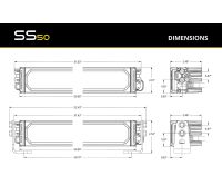 Diode Dynamics 50in SS50 SAE/DOT White or Yellow LED Light Bar (one)