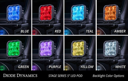 SS5 White/Yellow Sport/Pro LED Pod (one)