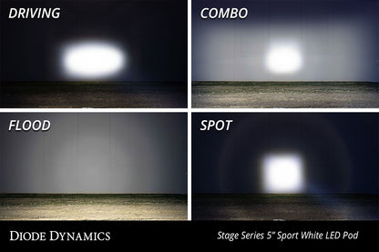 SS5 White/Yellow Sport/Pro LED Pod (one)