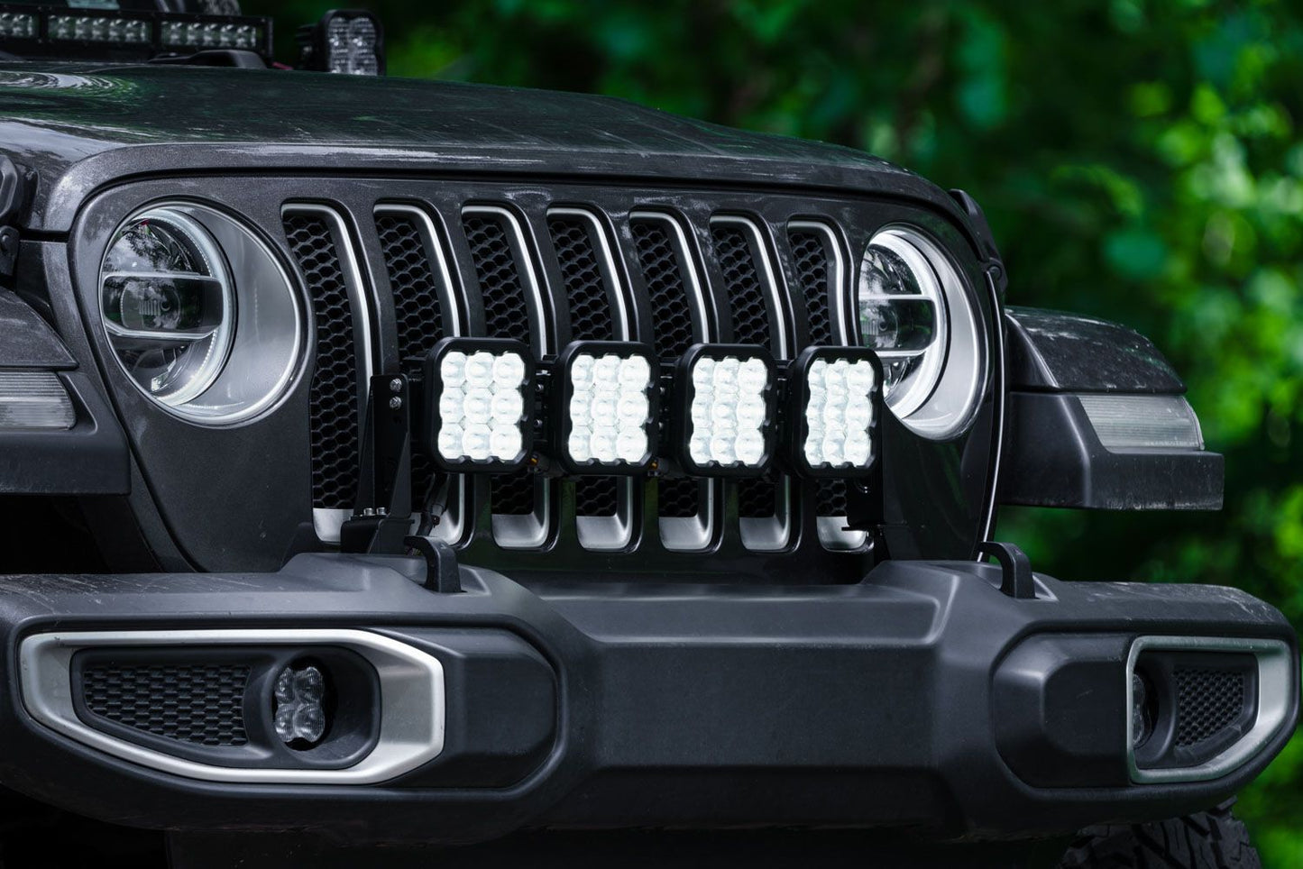 SS5 Grille CrossLink Lightbar Kit For 2018-2023 Jeep JL Wrangler