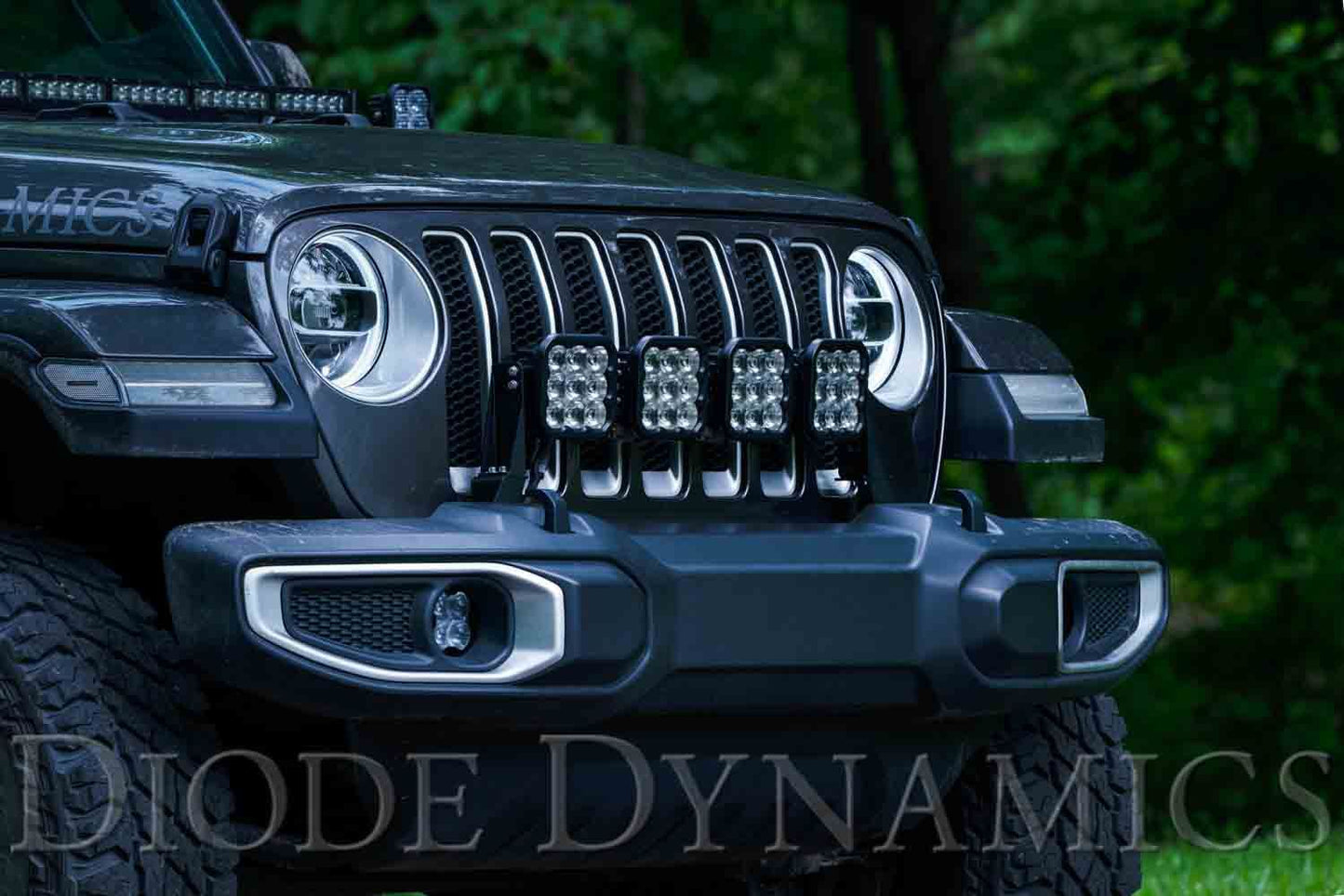 SS5 Grille CrossLink Lightbar Kit For 2020-2023 Jeep Gladiator