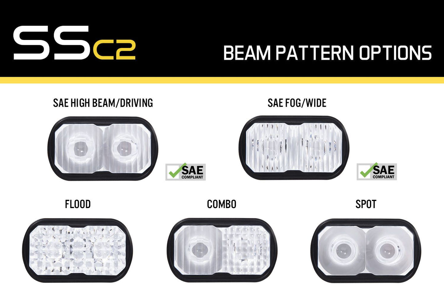 Diode Dynamics Clear Lens for Stage Series 2" Pods (Sold in Singles)