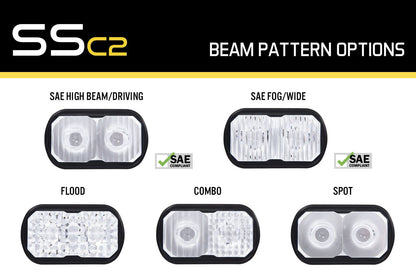 Diode Dynamics Clear Lens for Stage Series 2" Pods (Sold in Singles)
