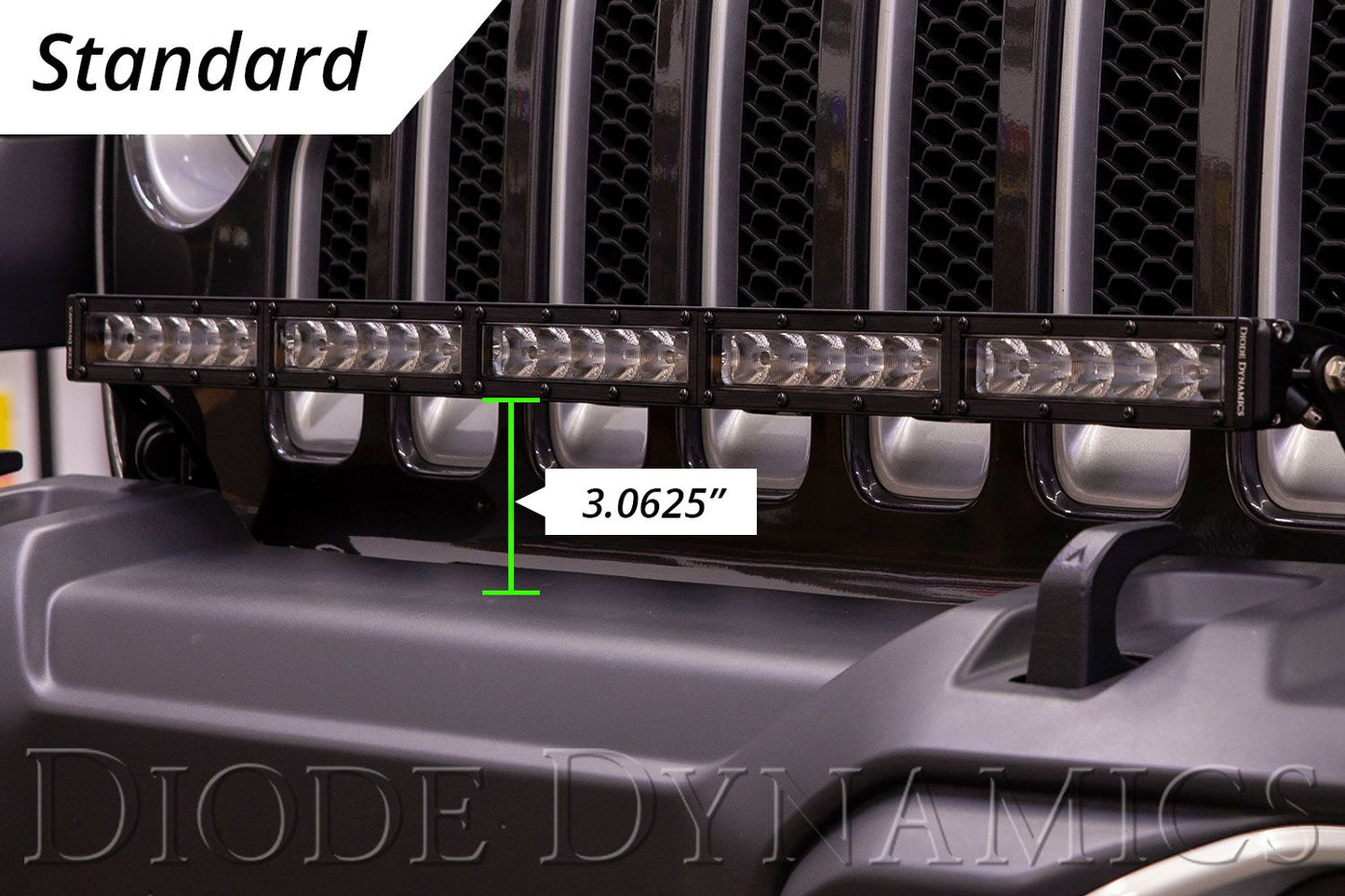2018-2025 Jeep JL Wrangler Bumper LED Lightbar Kit
